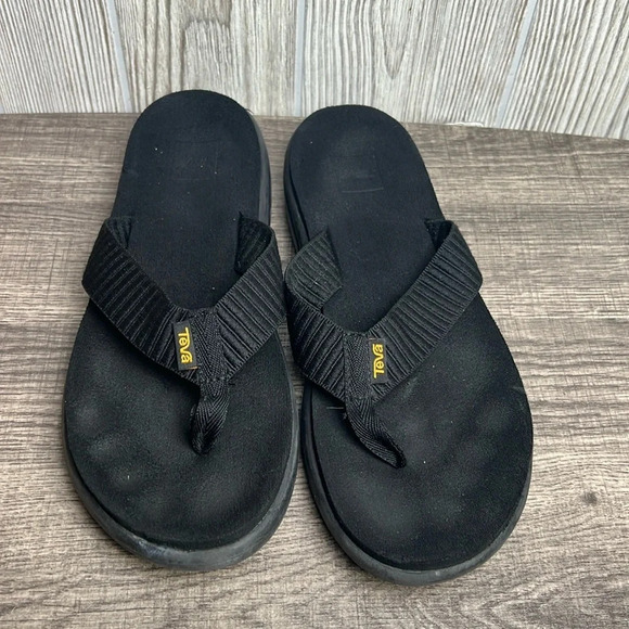 Women’s Teva Sandals Black Size 8 - Picture 1 of 5